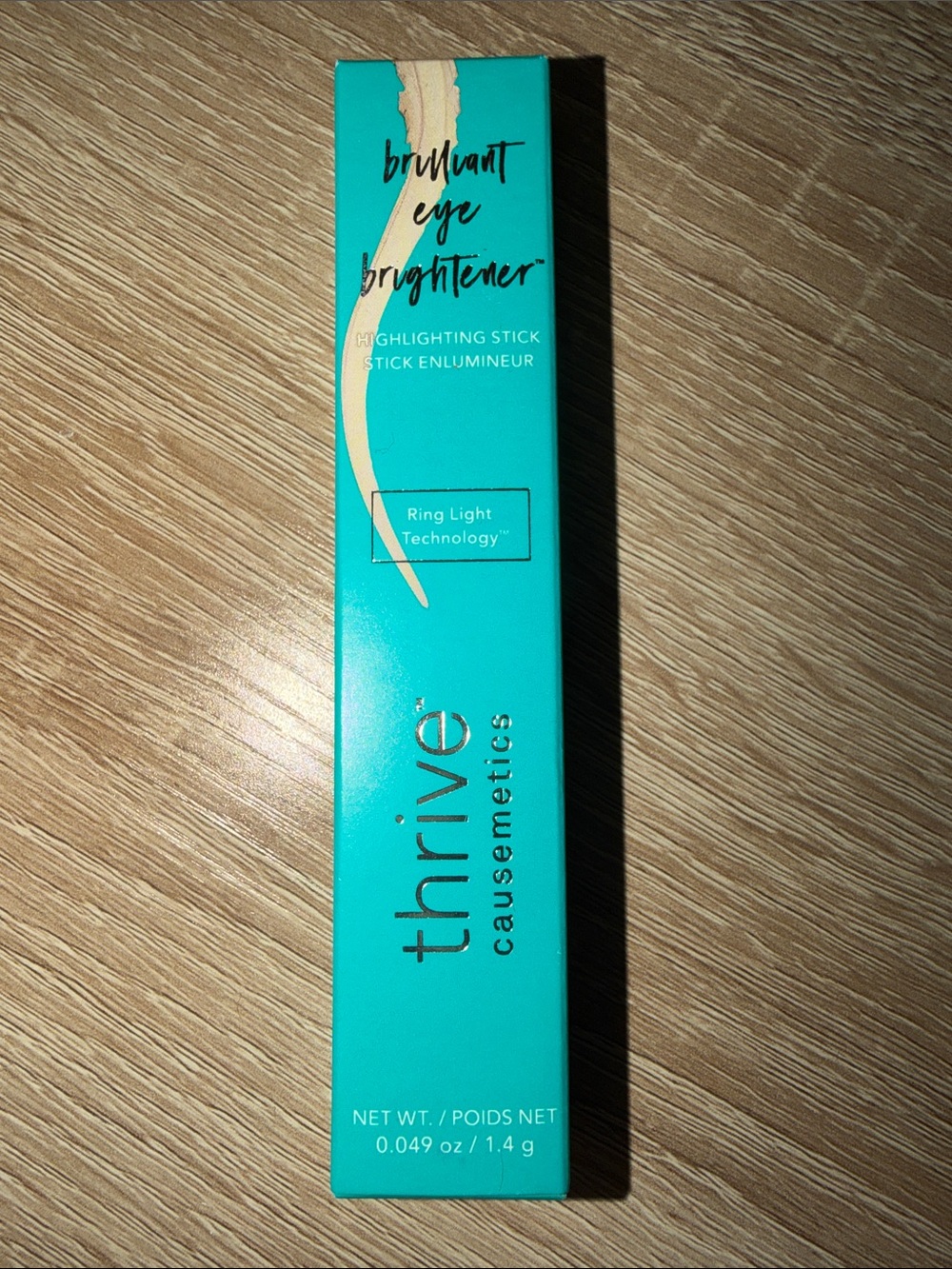 thrive causemetics Brilliant Eye Brightener - Teal and Gold Accents